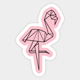 Storks - Storks Geometric - Geometric Art Sticker